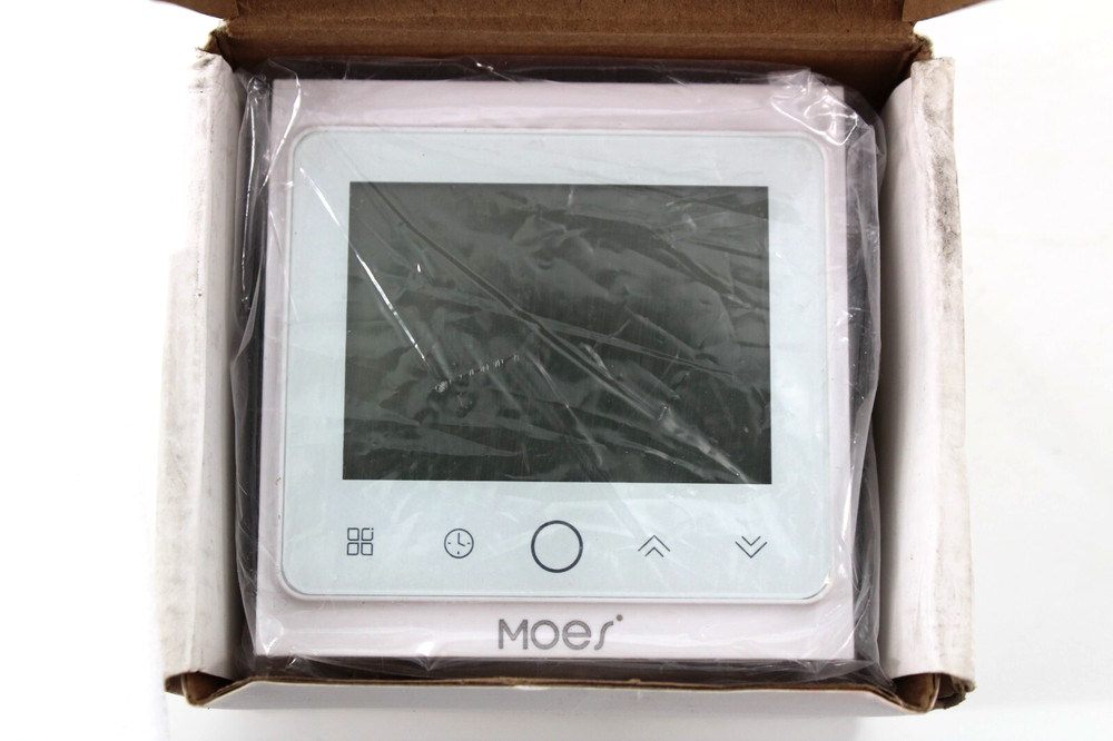 Moe's ZigBee 002 White GB Boiler Heating Thermostat Controller