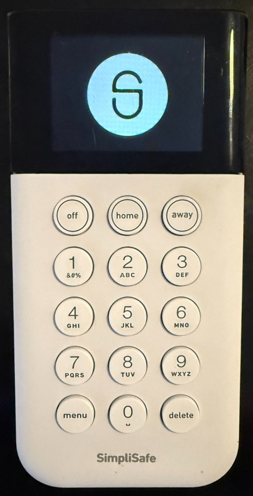 SimpliSafe Keypad - WORKING - SSKP3