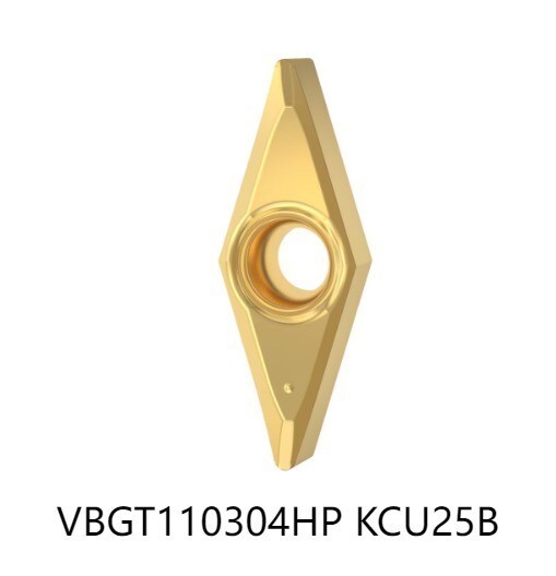 5  PCS  ORIGINAL  INSERTS       VBGT110304HP KCU25B