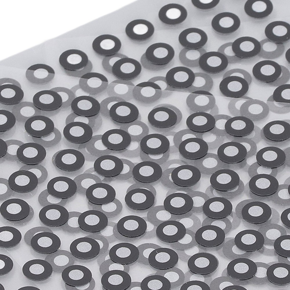3 Sheets Scanner Positioning Points 3D Scanning Reflective Film Sticker