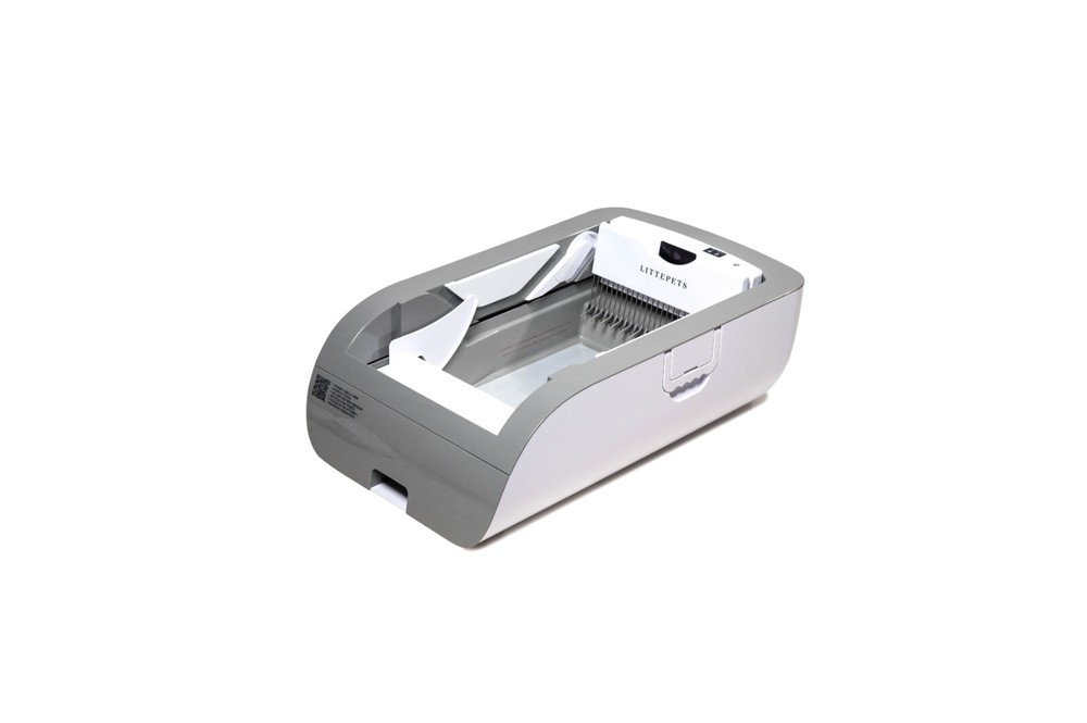 Automatic Self-Cleaning Cat Litter Box Deodoriser Battery Backup