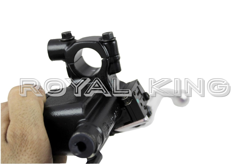 Royal Enfield Silver "Handlebar & Master Cylinder Assembly" Himalayan 411 Combo