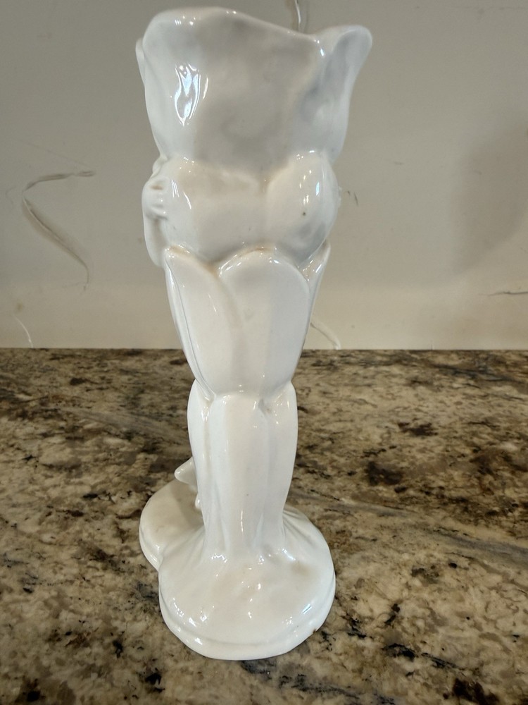 Vintage 1950s SylviaC Cherub Cornucopia