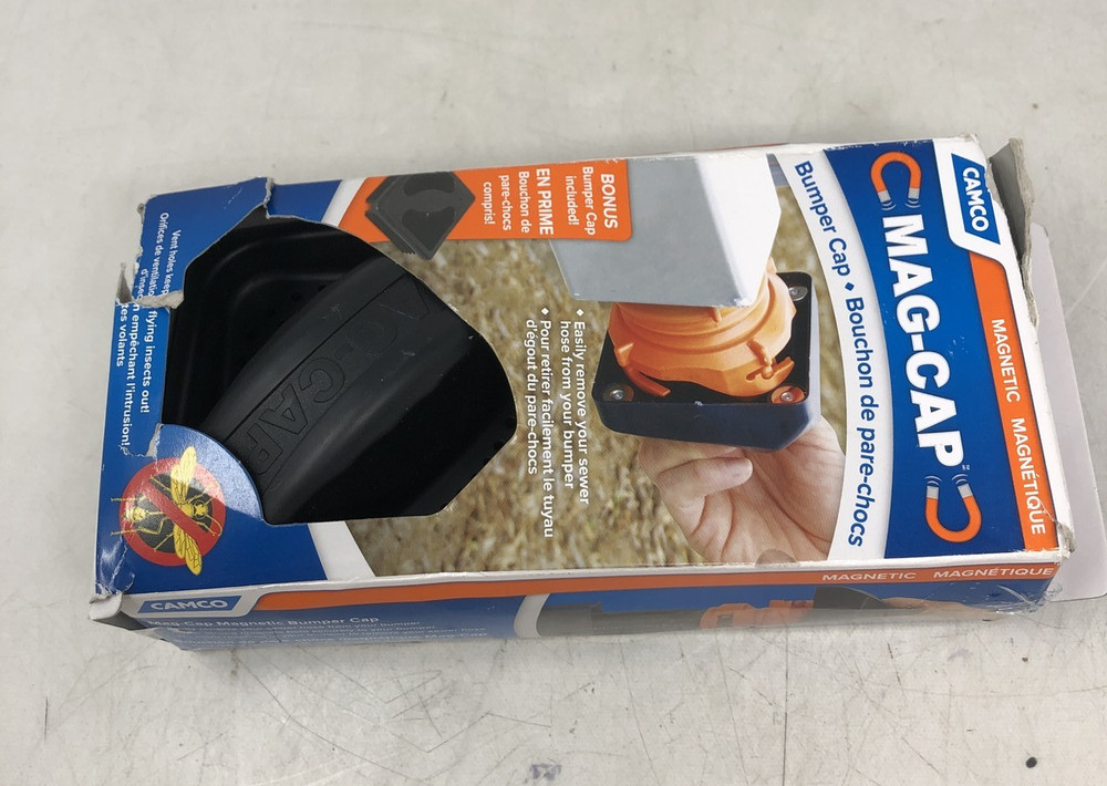 Camco 40311 Magnetic Bumper Cap,Black