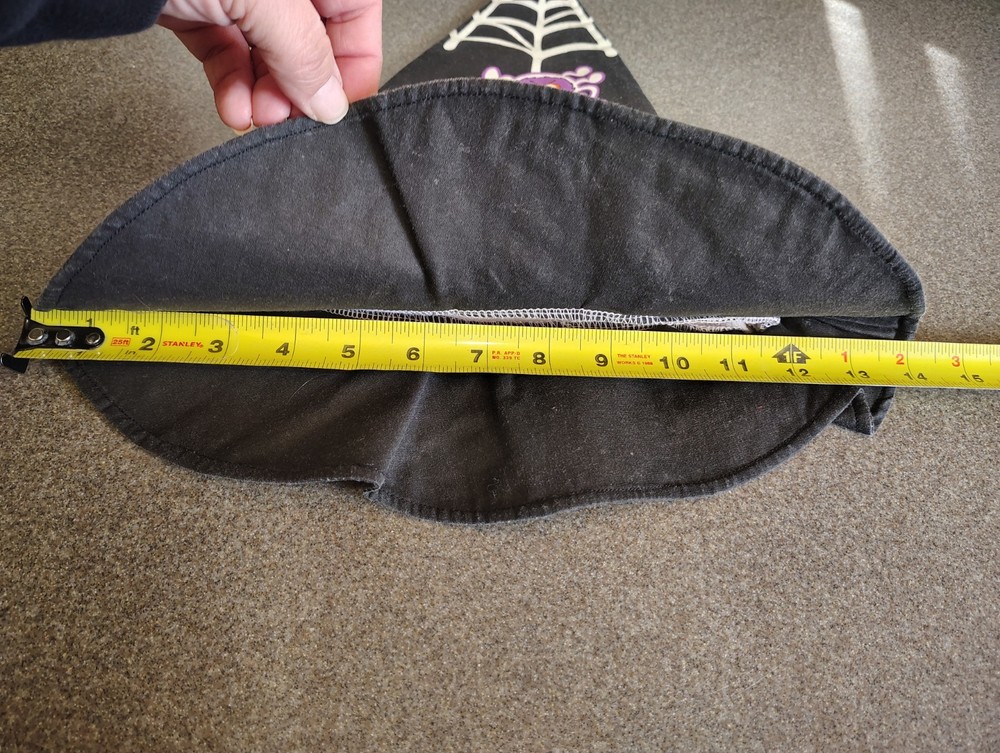 Vintage Halloween Fabric Witch Hat