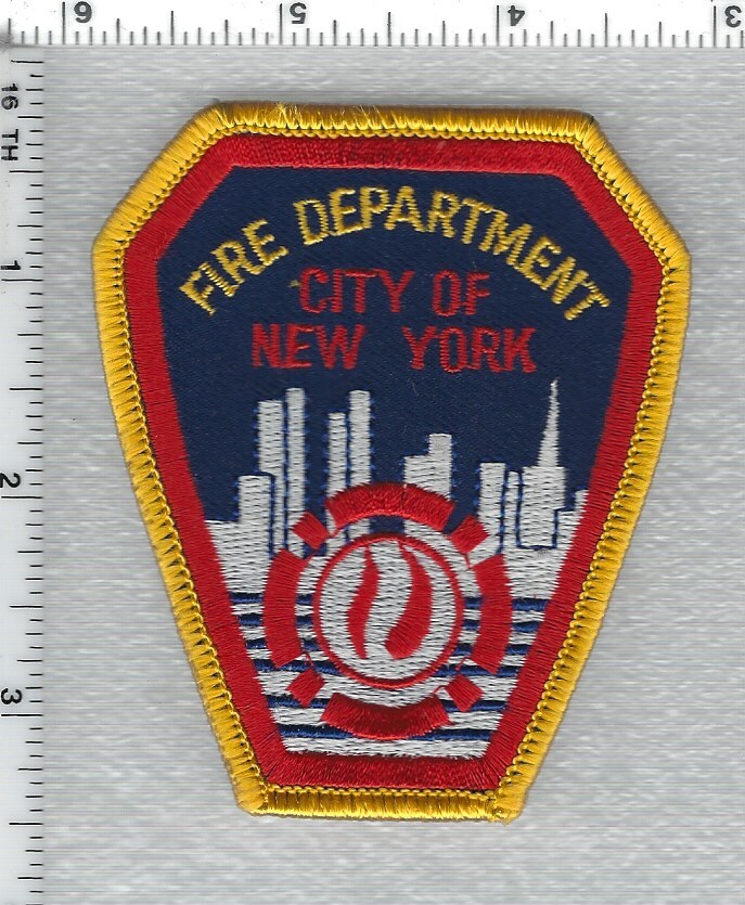 Fire Department Cap/Hat Patch (novelty item)