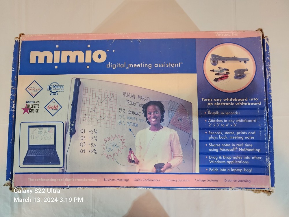Mimio Digital Assistant Version 1.0 Windows95, 98, NT 4.0