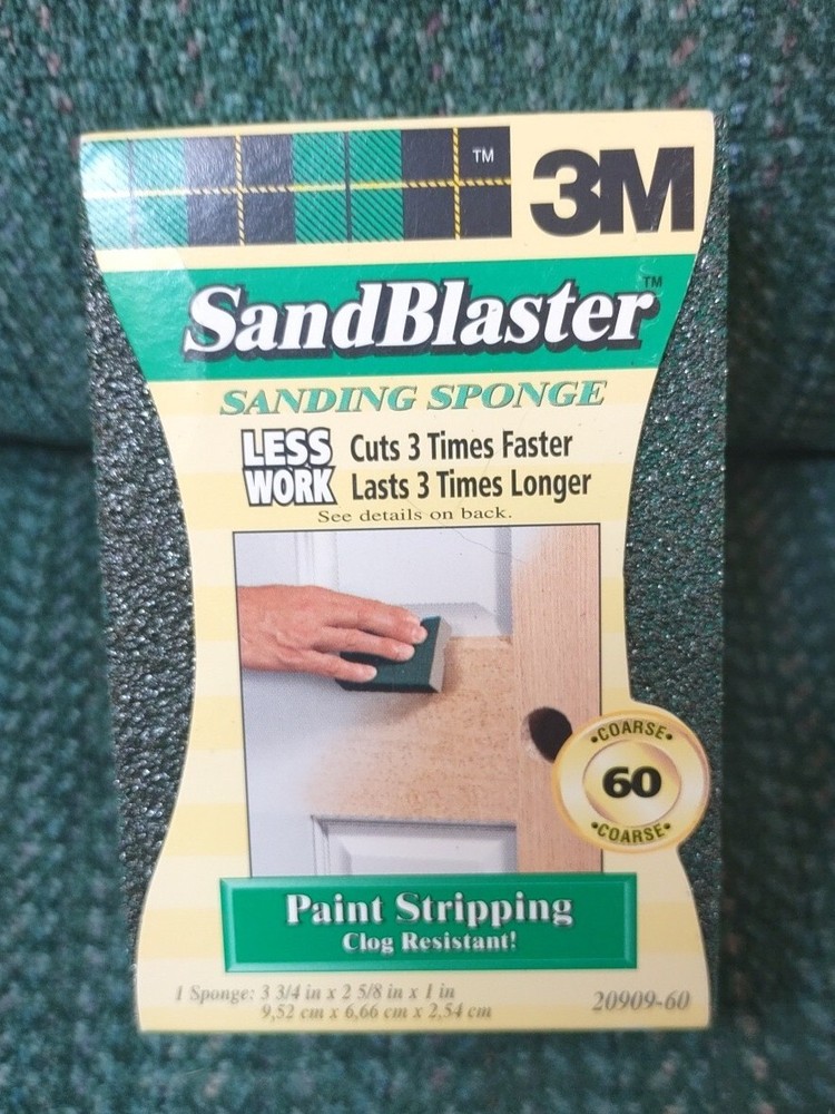 2 - 3M Sandblaster Sanding Sponges (100 and 60)