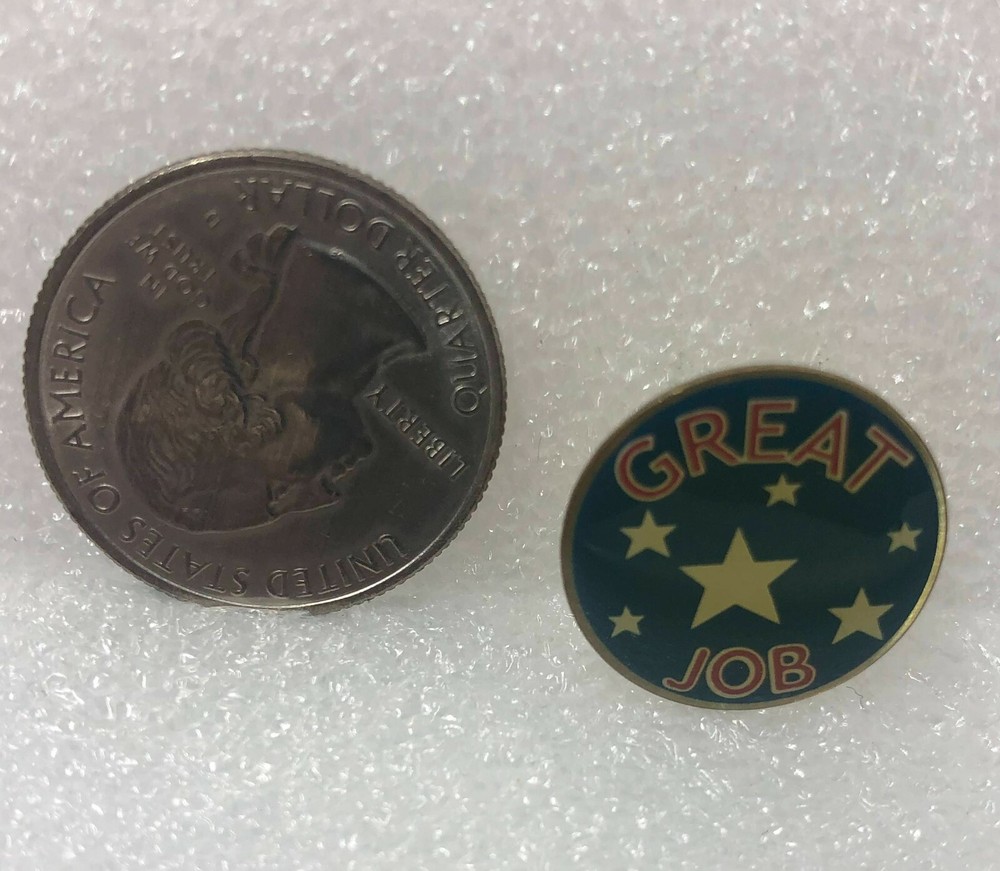 Great Job Stars Pin