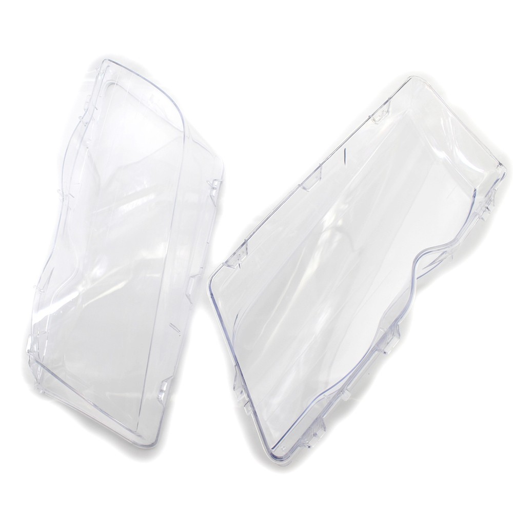 1 Pair Left Right Headlight Headlamp Clear Lens Cover Replacement E46 3