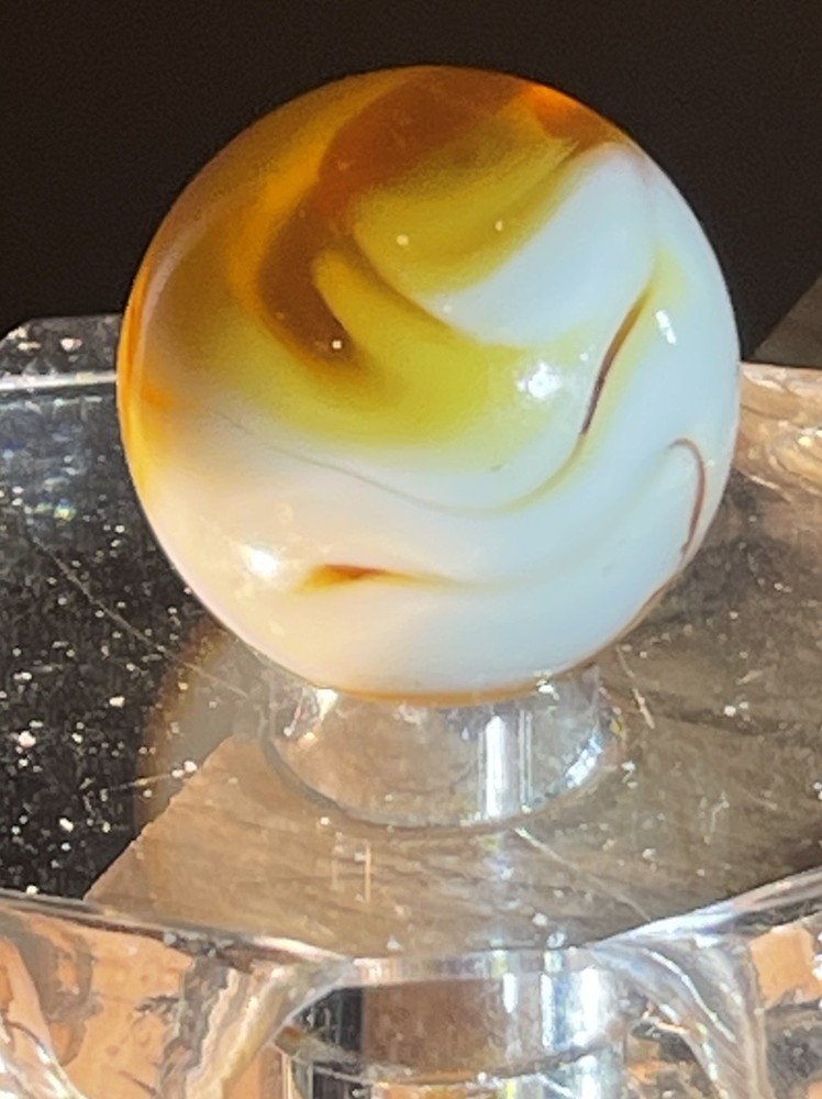AKRO AGATE CORKSCREW Egg Yoke Shooter MARBLE