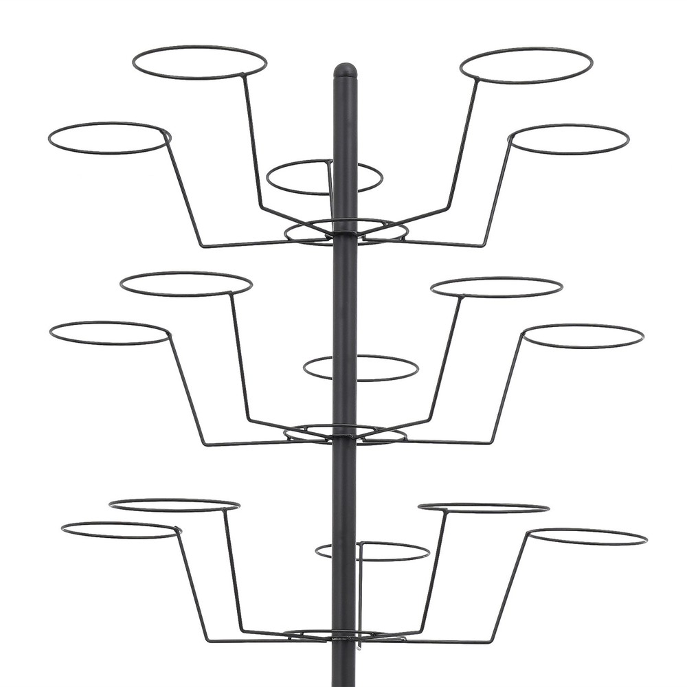 Hat Rack, Freestanding Hat Display Stand, 8-tier Hat Holders