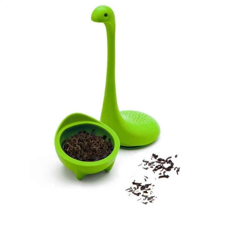 2 Pack Silicone Loch Ness Monster Baby Tea Infuser Gift Tea Steeper & Diffuser