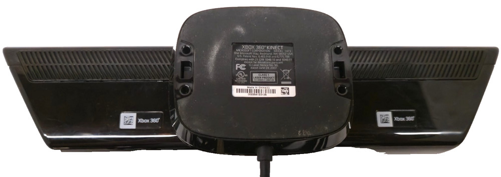 Microsoft Xbox 360 Kinect Sensor Bar 1414 Complete Bundle with Games Tested