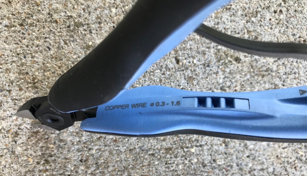 RX8150 Lindstrom diagonal side wire cutter, cuts