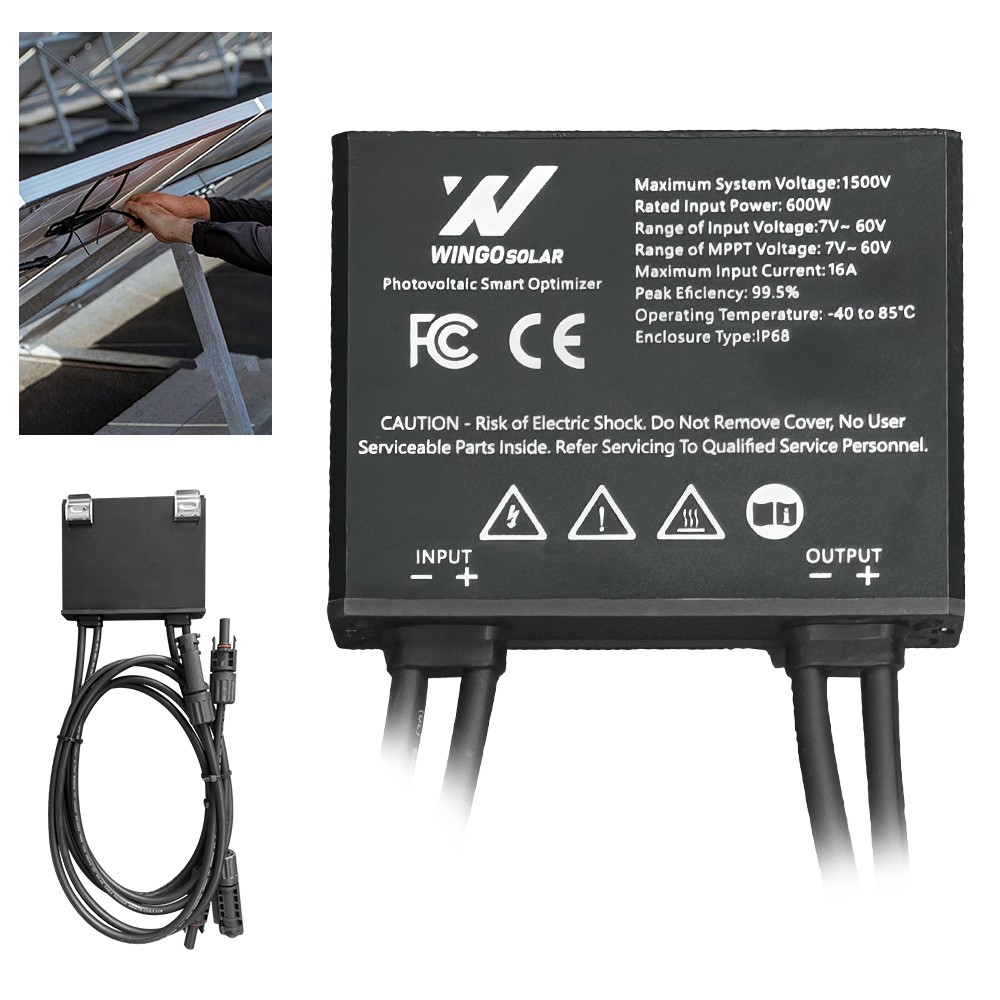 For SolarEdge Solar Power Optimizer Embedded Module Level PV Function Optimizer