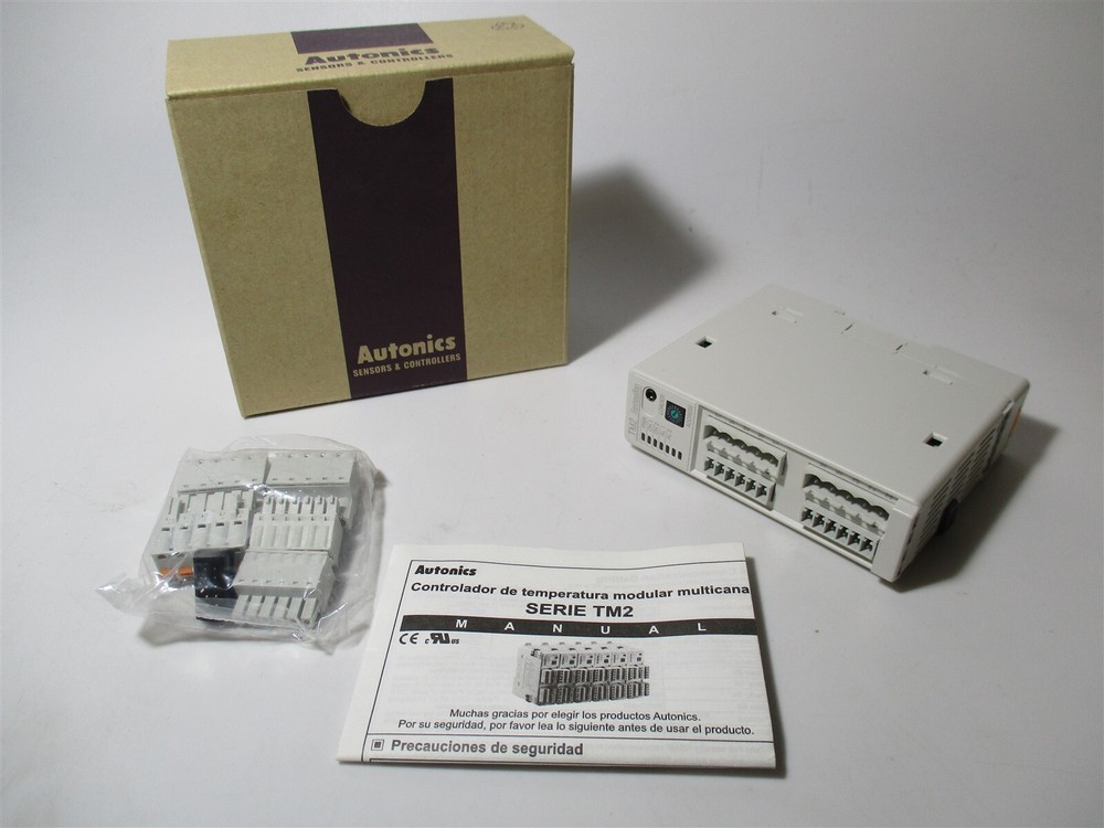 Autonics TM2-22RE 24VDC Input DPST & SPST Switch Function Temperature Controller