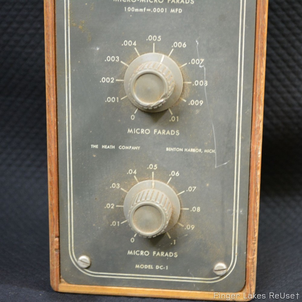 Heathkit DC-1 Decade Capacitor Box (Untested)