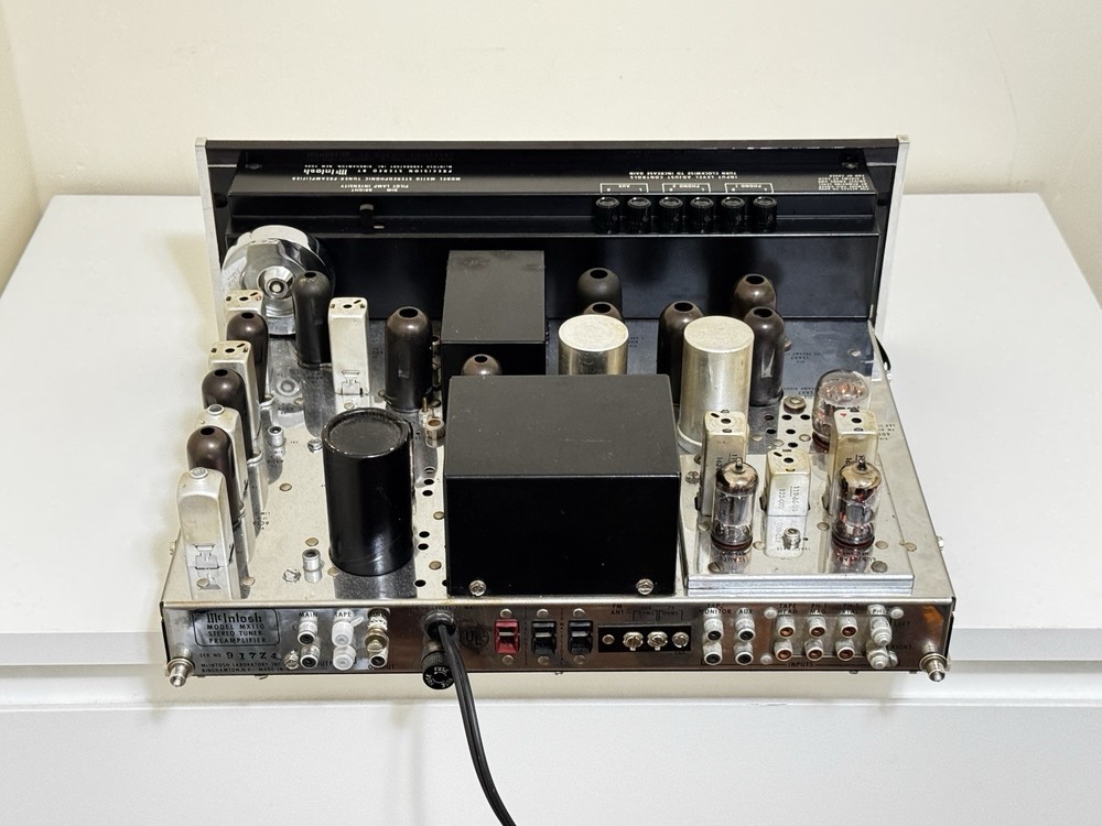McIntosh MX110z preamplifier restored