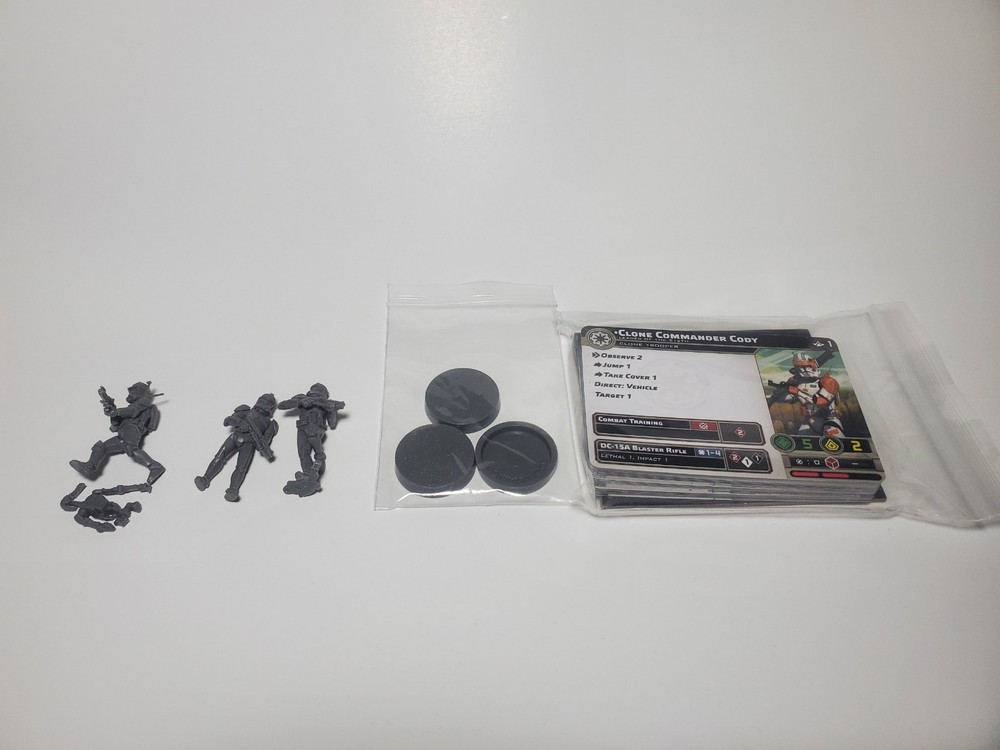 Clone Commander Cody Star Wars Legion (Most Recent Box)
