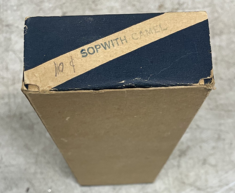 Vintage solid wood airplane kit Sopwith Camel