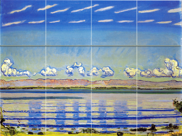 Art Hodler Landscape Ceramic Mural Backsplash Bath Tile #2140