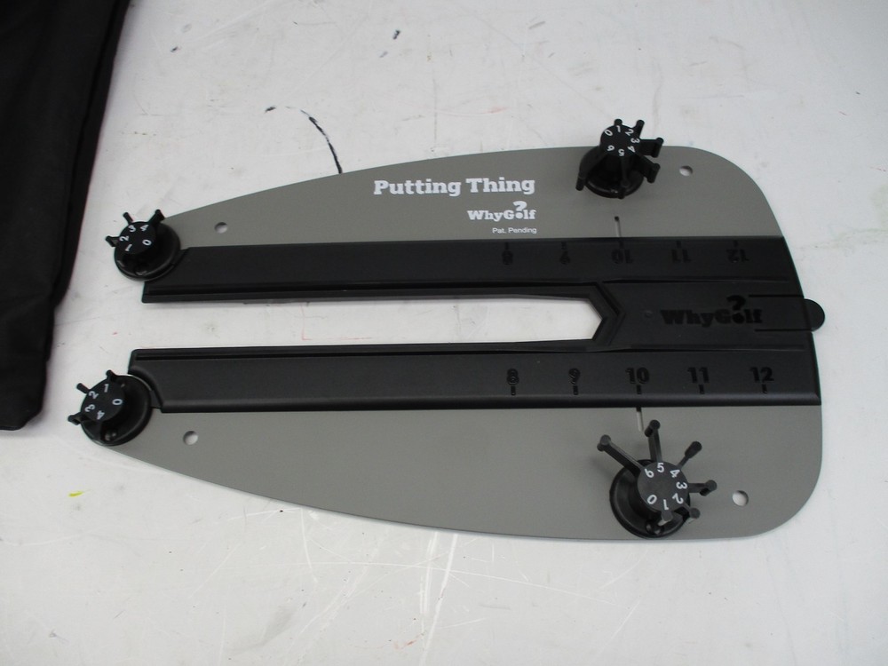 WHYGOLF Putting Thing – Golf Training Aid for Stroke, Accuracy OB / No Box