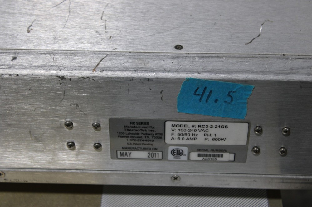 ThermoTek RC3-2-21GS Recirculating Chiller Rackmount