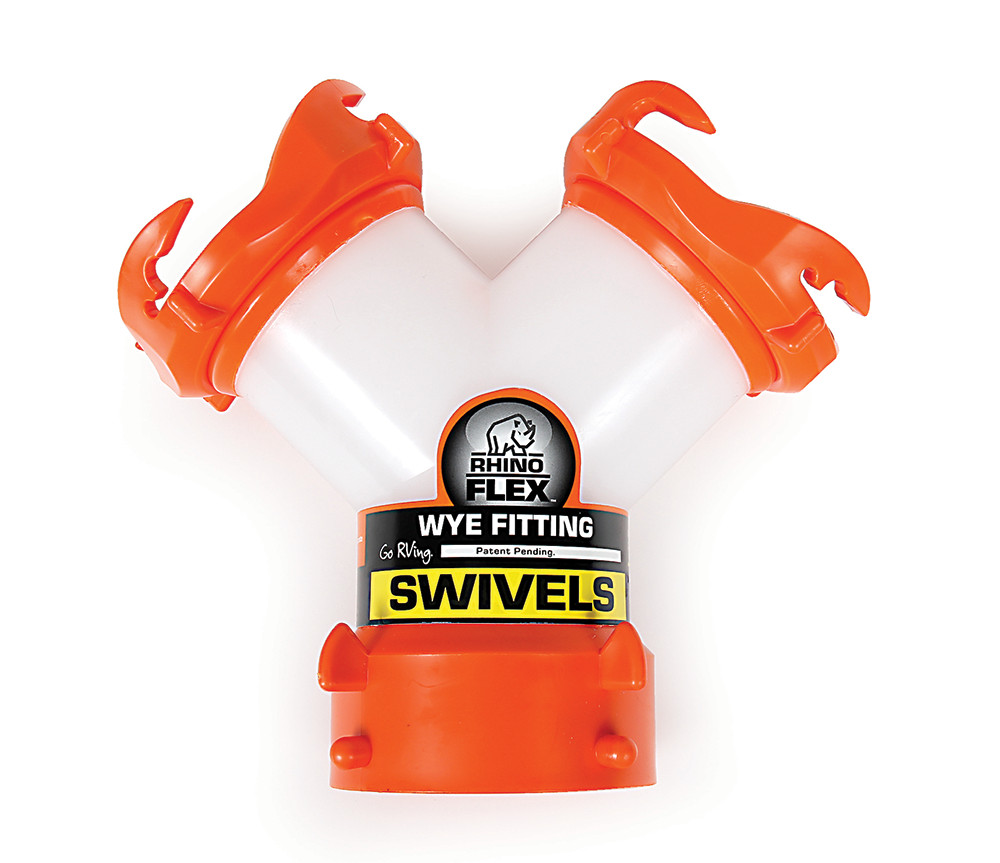 CAMCO 39812 RV CAMPER MOTORHOME RHINOFLEX SEWER HOSE WYE ADAPTER USA SELLER