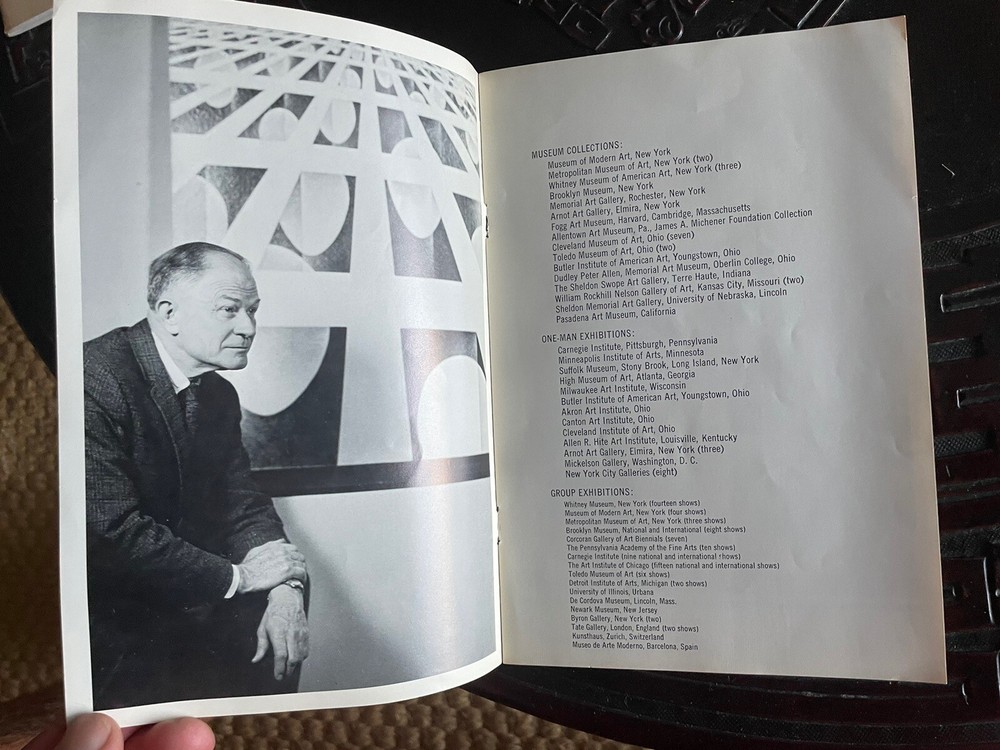 ROSE FRIED GALLERY CLARENCE CARTER Brochure