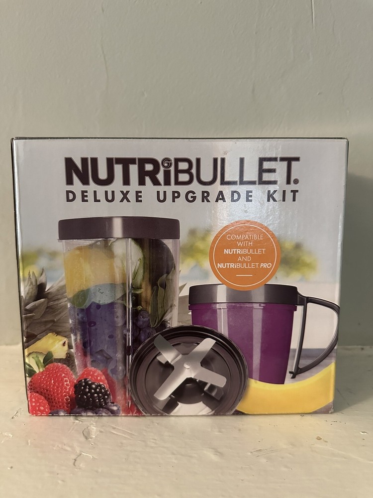 Nutribullet Deluxe Upgrade Kit. “New Open Box”. (45)