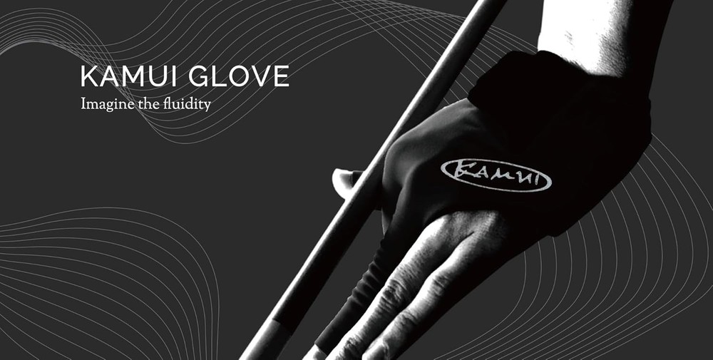 QuickDry Billiard Glove, Left Hand, Black - Large