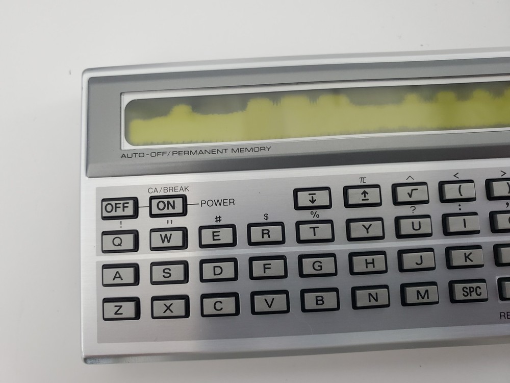 Radio Shack TRS-80 Pocket Computer Case Program Instruction Booklet