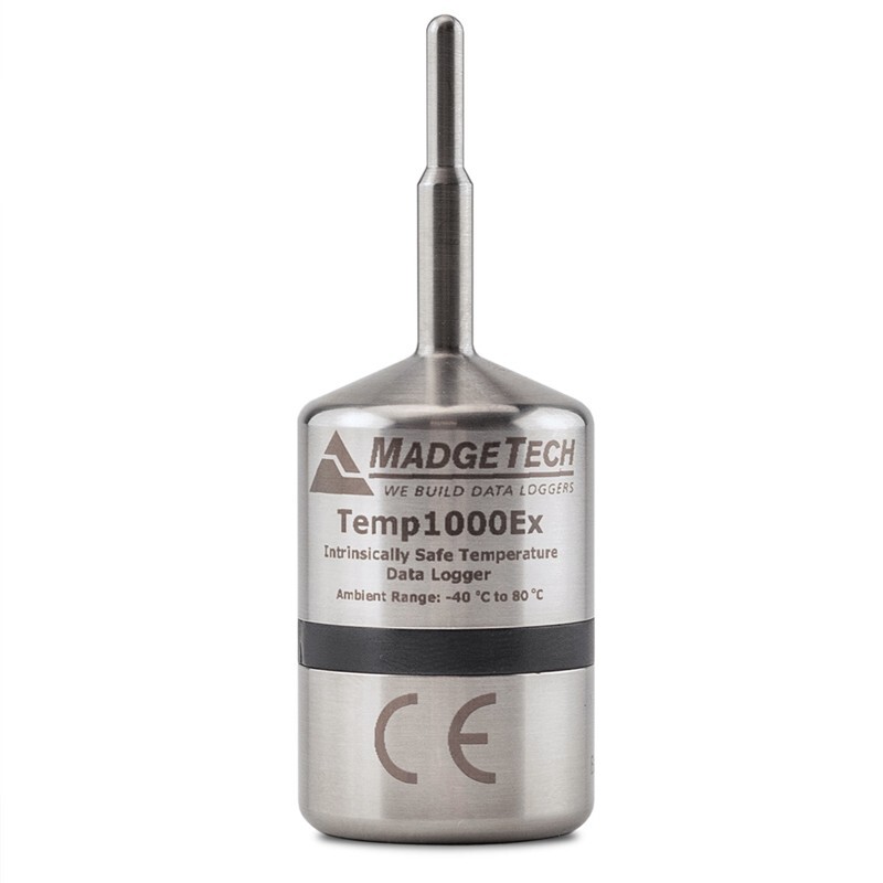MADGETECH temperature data logger. The Temp1000Ex