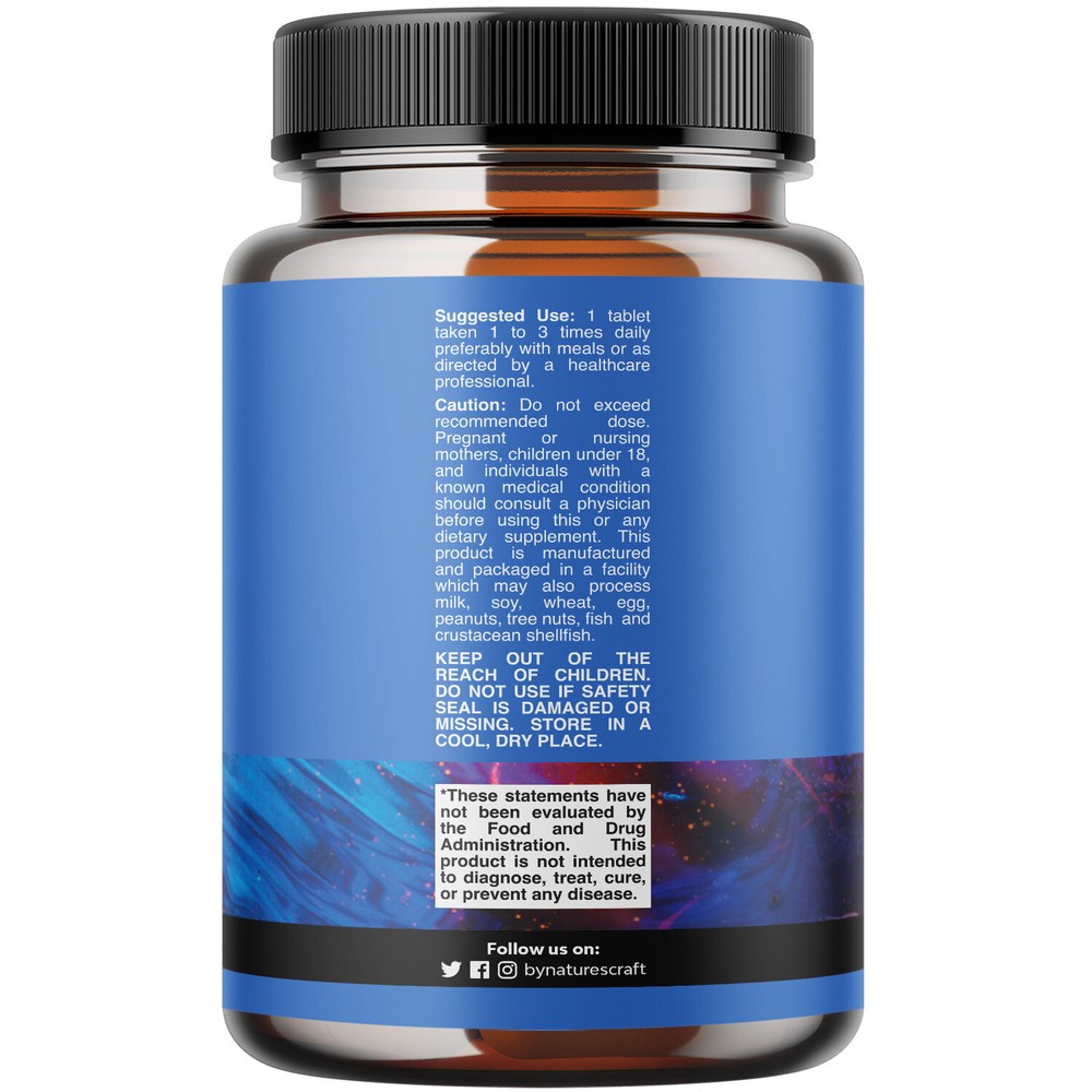 Pure MSM Supplement Tablets Joint Support for Increased Flexibility