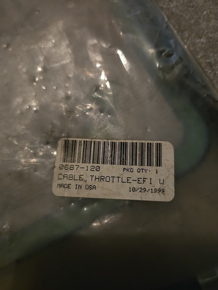 Arctic Cat Snowmobile 0687-120 Throttle Cable