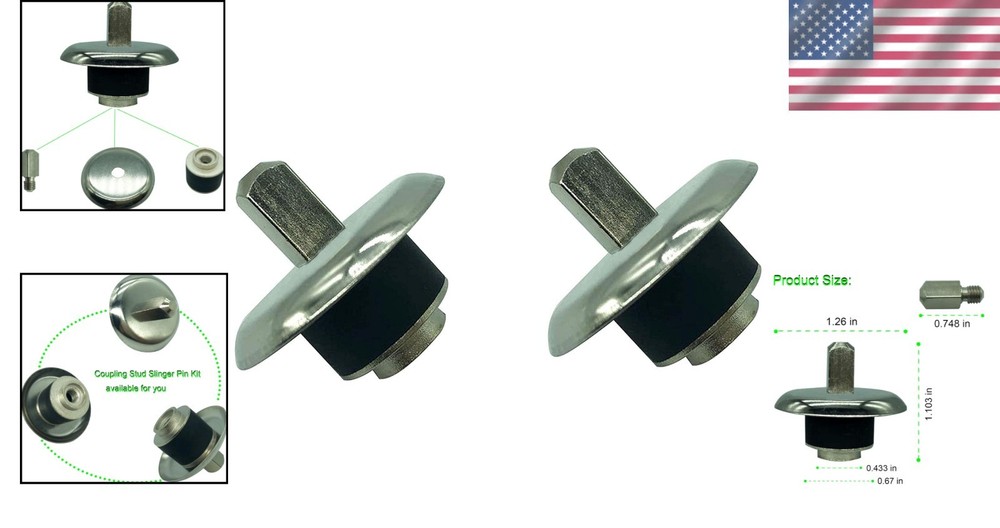 Blender Coupling Stud Slinger Pin Kit Replacement for Oster Osterizer Blender...