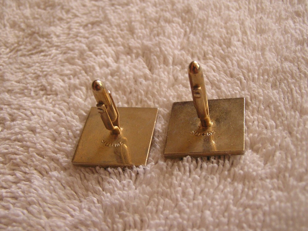 Vintage Swank Cufflinks with Modern Design