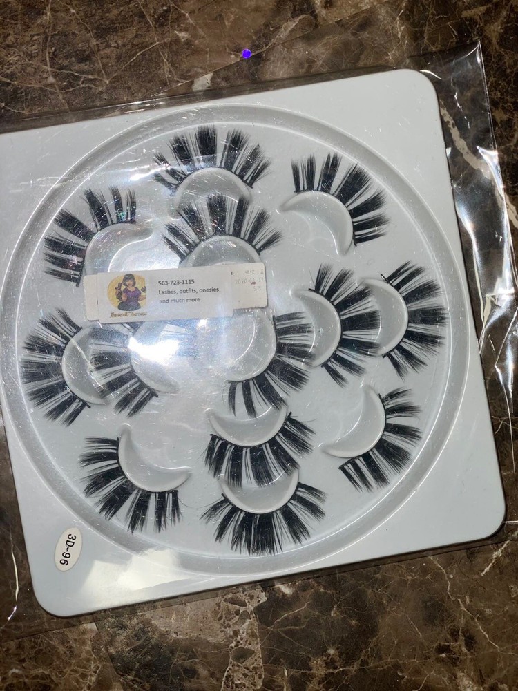 7 pair Mink eyelash extensions BULK BUY