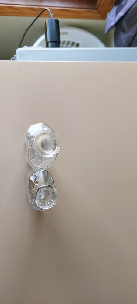 2 antique medicinal lyric bottles