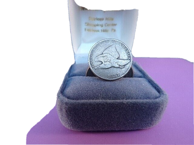 1857 Flying Eagle Cent / Penny @ C