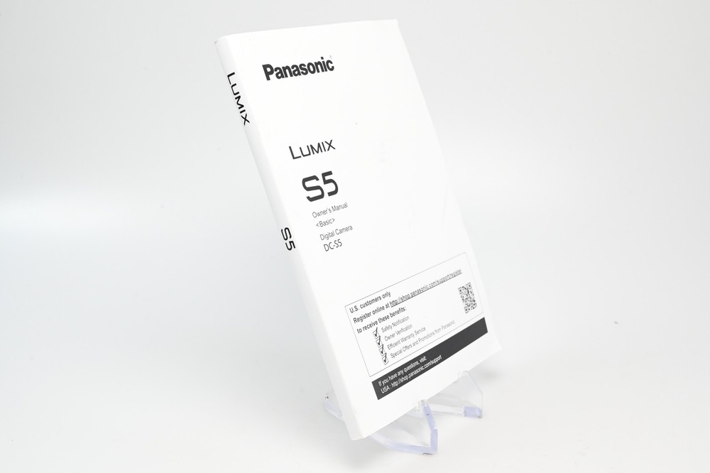 Panasonic Lumix S5 Manual #G089