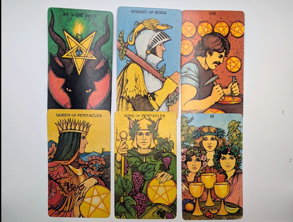 1979 Morgan-Greer 78 Card Tarot Deck