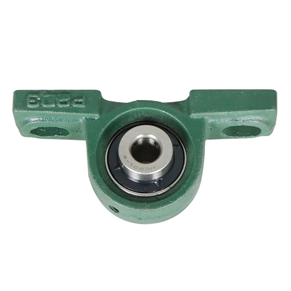 LABLT 4Pcs UCP201-8 1/2" Bore Solid Base Pillow Block Bearing Aligning 2 Bolt