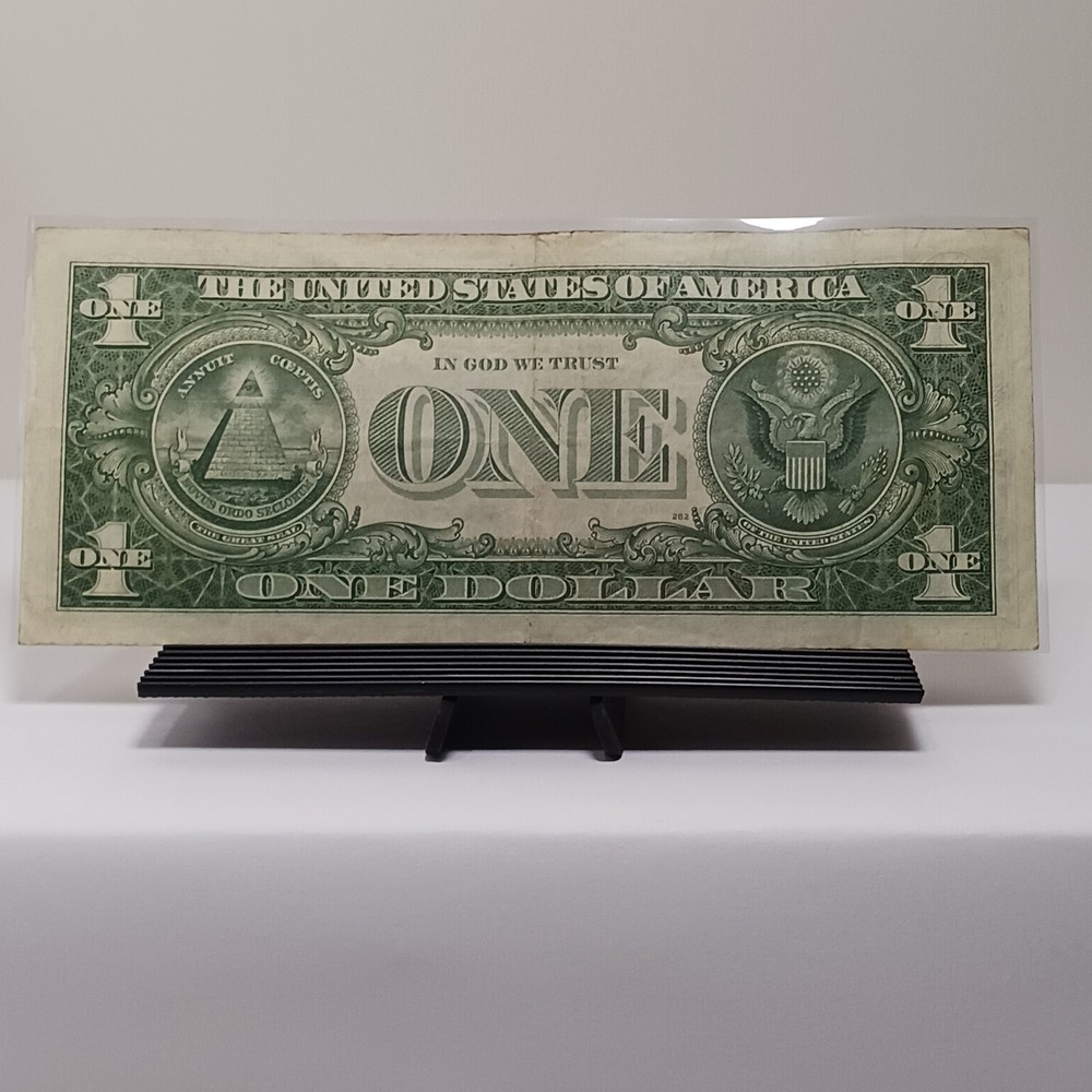 1957 Star Note Silver Certificate 8 Sequential Serial #'s Fancy Serial $1.00