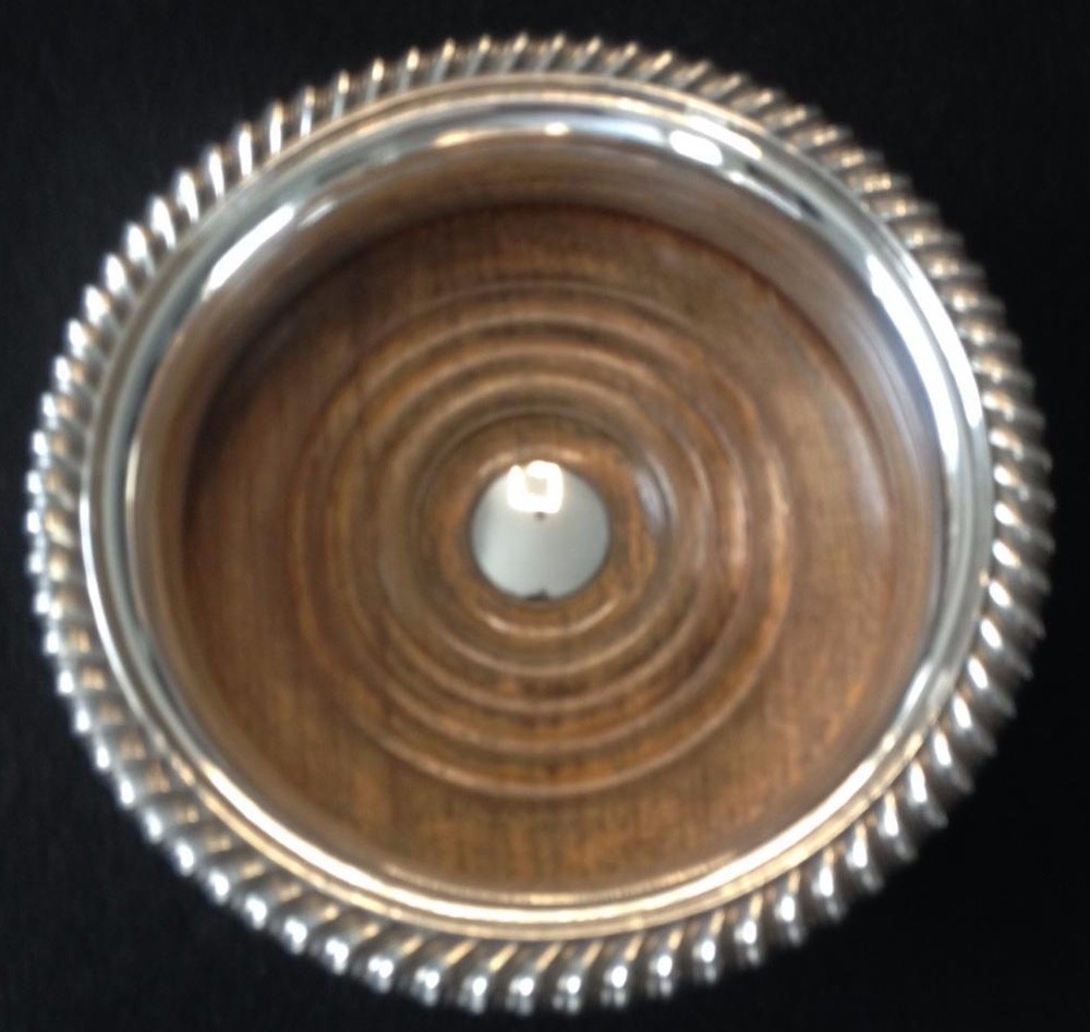 Antique Magnum Wine Coasters 19thC