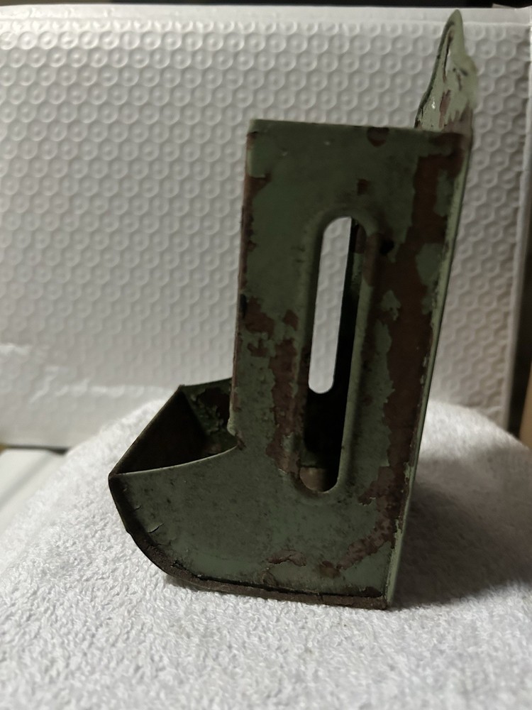 Vintage Metal Wall Mounted Matchbox Holder