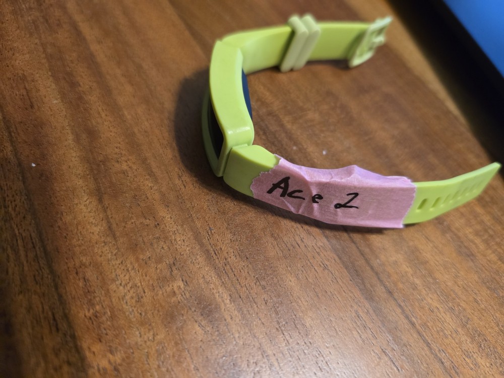 Fitbit Ace 2 FB414BKPM Kids Activity Tracker - Neon Green