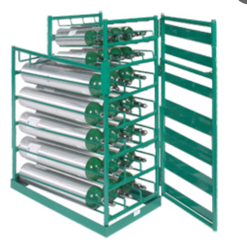 Van Oxygen Bottle Rack