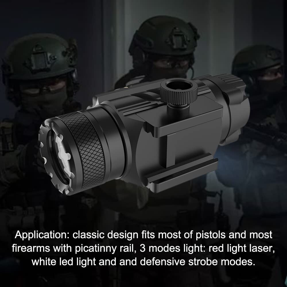 Rail-Mounted weapon light/flashlight Combo 400-Lumen